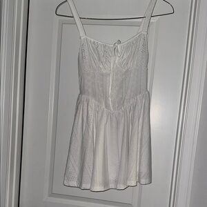 White Eyelet Sundress